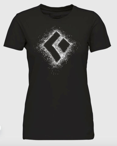 Playera Mujer Chalked Up Tee Talla S Black diamond