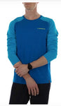 Playera Back Logo Long Sleeve Hombre Talla L