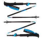 Bastones Black Diamond - Distance Carbon FLZ Poles Ultra Blue 110 cm