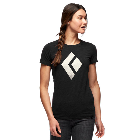Playera Mujer Chalked Up Tee Talla S Black diamond