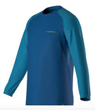 Playera Back Logo Long Sleeve Hombre Talla L