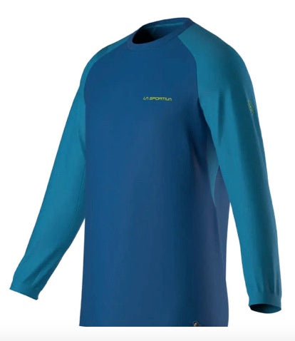 Playera Back Logo Long Sleeve Hombre Talla L