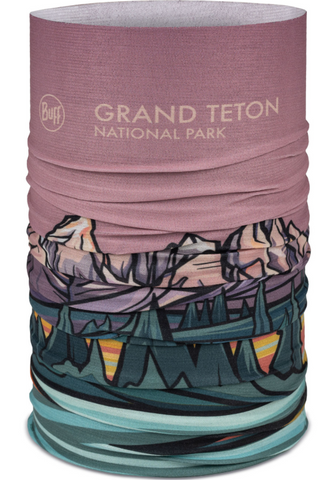 Braga de cuello Buff Coolnet UV- National Parks Grand Teton