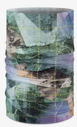 Braga de cuello Buff Coolnet UV- Campast Green