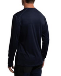 Playera Tour Long Sleeve - Color Deep sea/cherry Tomato - Talla M/US La sportiva