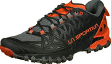 Tenis de carrera para hombre La Sportiva - talla 42.5 color Carbon/ Tangerina Bushido II