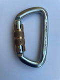 Mosqueton Acero Cypher (Hard Steel Modified D Twist Lock Keylock)