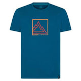 Camisa La Sportiva para hombre talla L US color Space Blue - BOX T-SHIRT