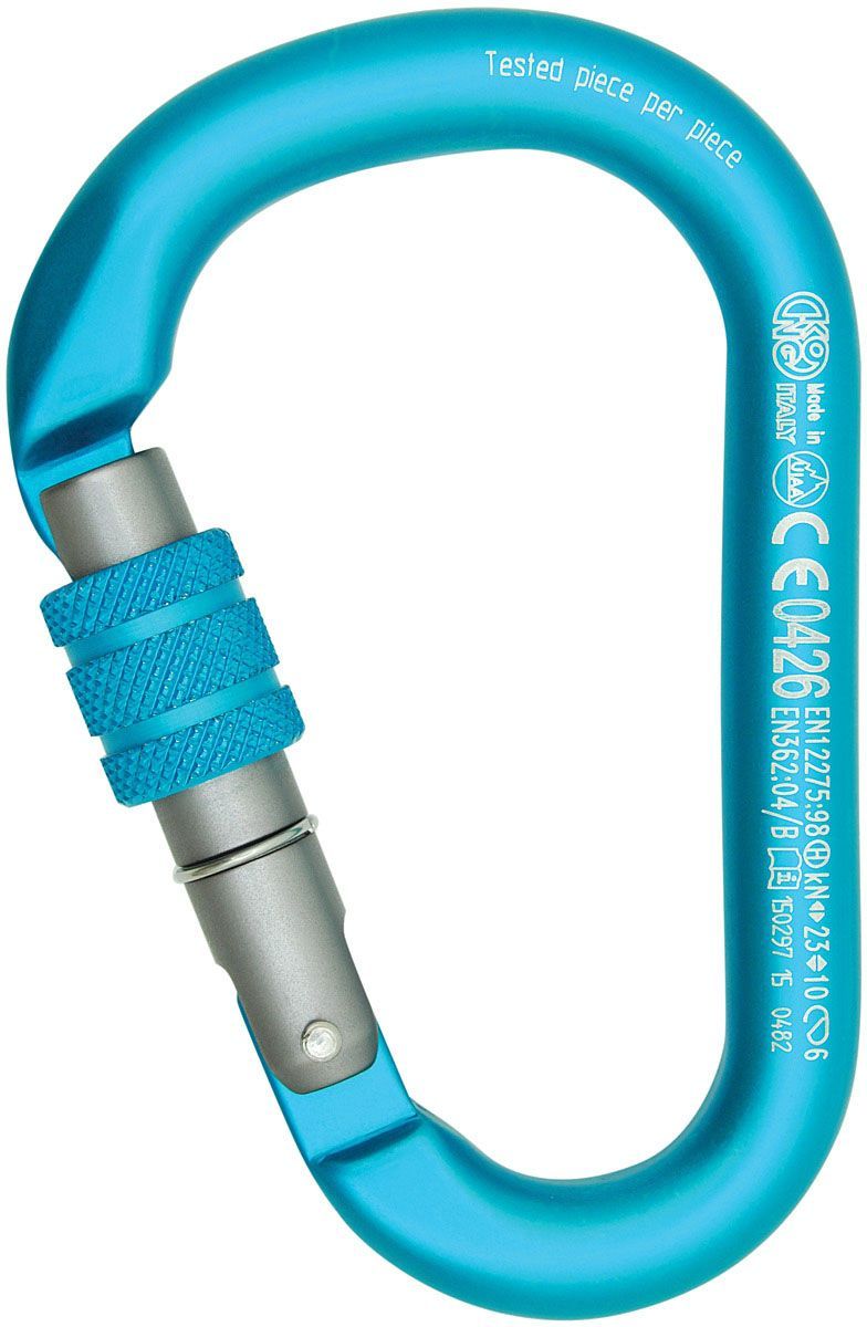 Connecteur HMS Kong NAPIK - Aluminium Avec Virole à Vis - Système Keylock - Léger Et Haute Résistance